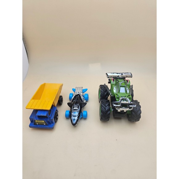 Hot Wheels Other - Mixed Toy Vehicle Lot Corgi Juniors Dumper Hot Wheels Sharkruiser Monster Truck